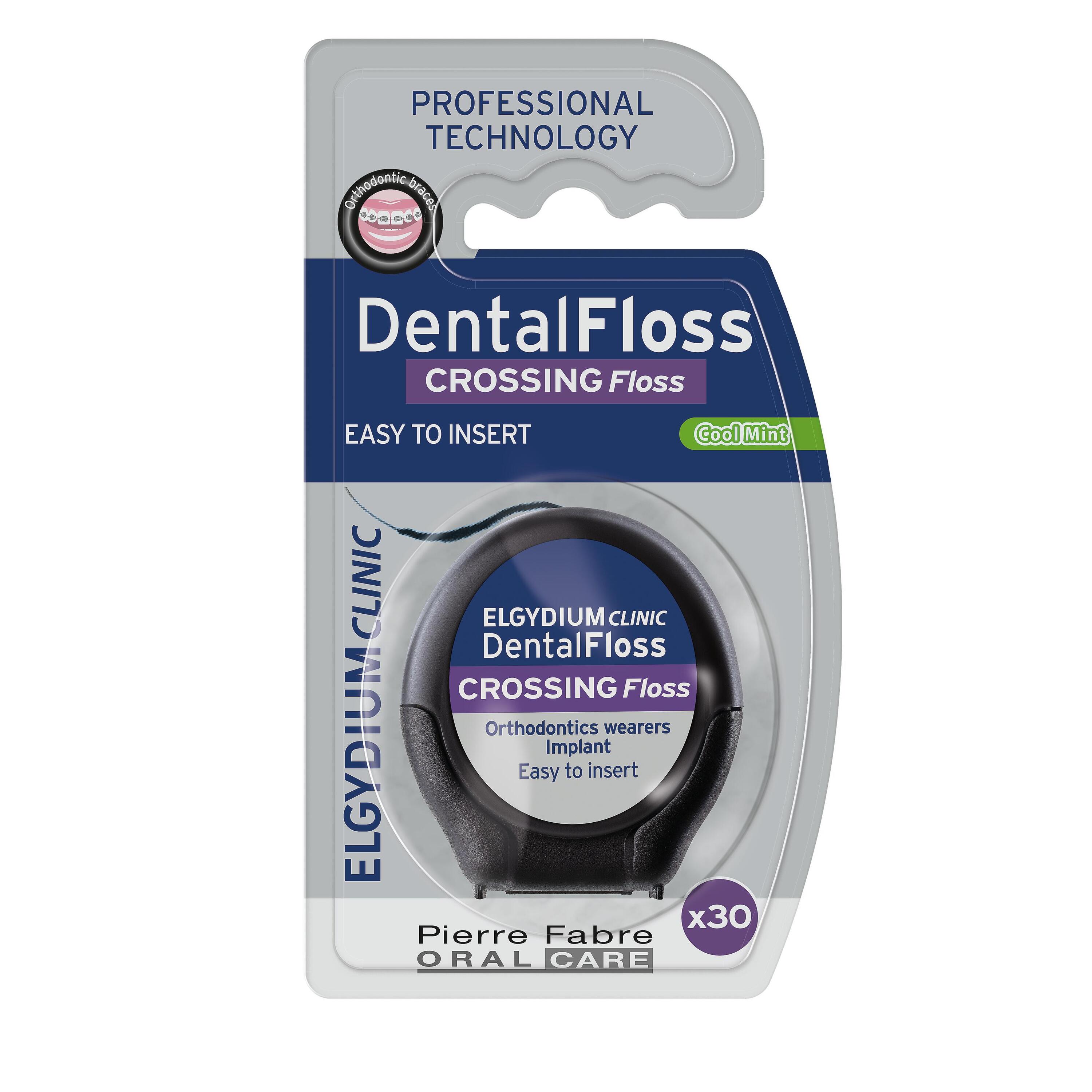 Elgydium Clinic Crossing Floss Fio Dentário x30